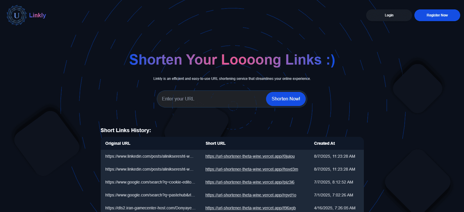 URL Shortener